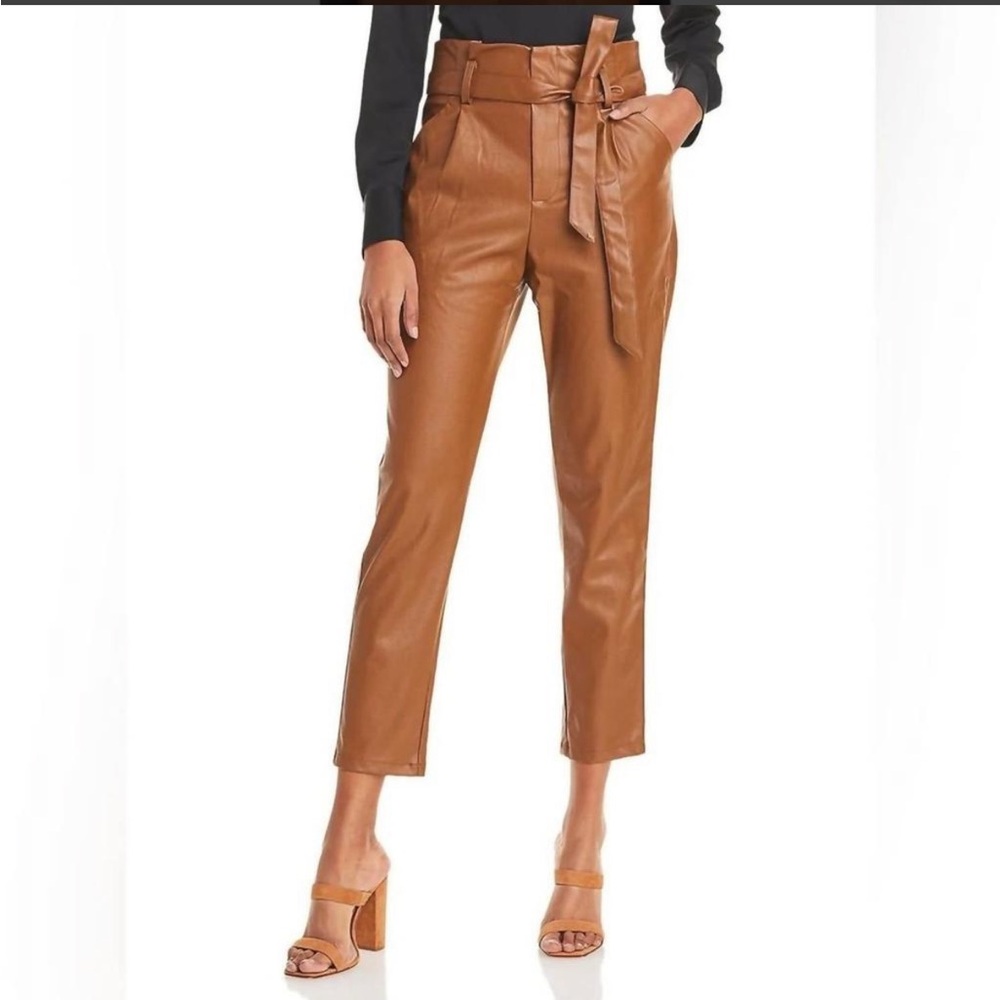 Lucy Paris Brown Cropped Pants